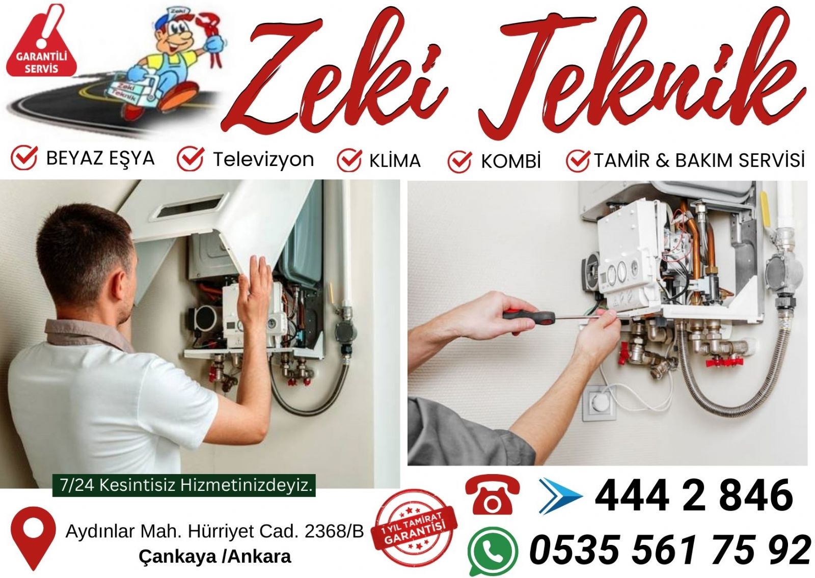 Ayrancı Kombi Servisi